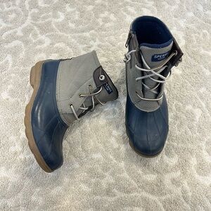 Sperry Women's Blue and Gray Boots